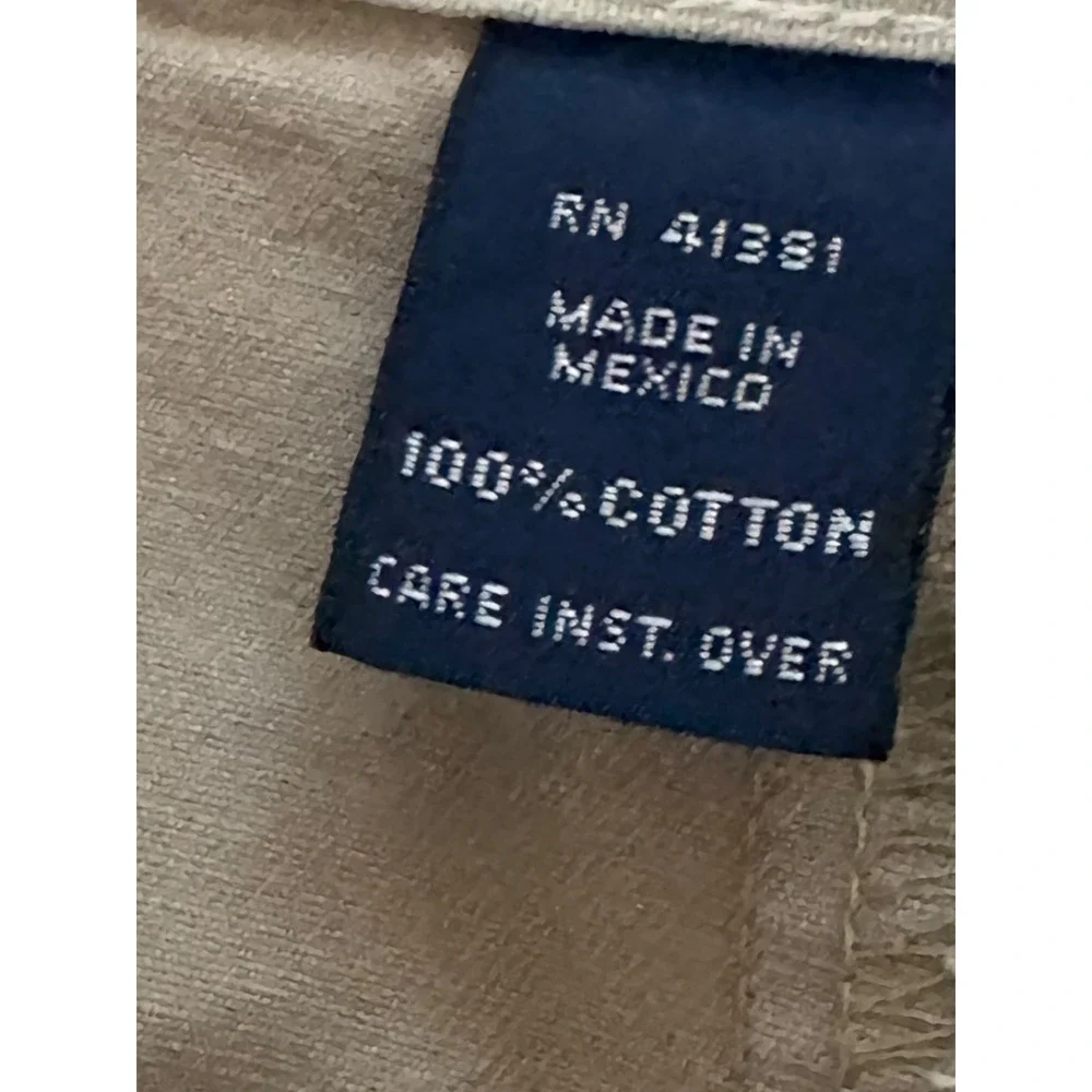 Polo Ralph Lauren Mens Pleated‎ Chino Pants Khaki Tan 100% Cotton 38x30 Classic
